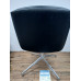 Kurze Meeting Chair by Boss Design - Fully Upholstered in Black Leather