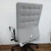 Vitra ID Task Office Chair Light Grey Upholstery Chrome Arms Black Base