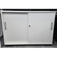 Elite Desk High Storage Unit Cupboard with Sl...